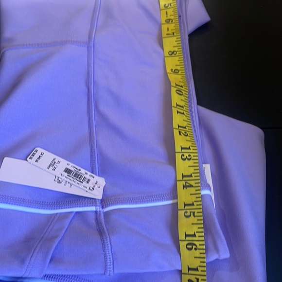 Victorias Secret Pink, purple, lilac, leggings with white stripe, XL - Picture 7 of 11